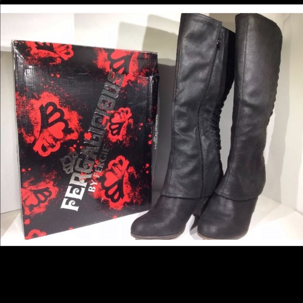 Fergalicious boots by fergie 7.5 Wide